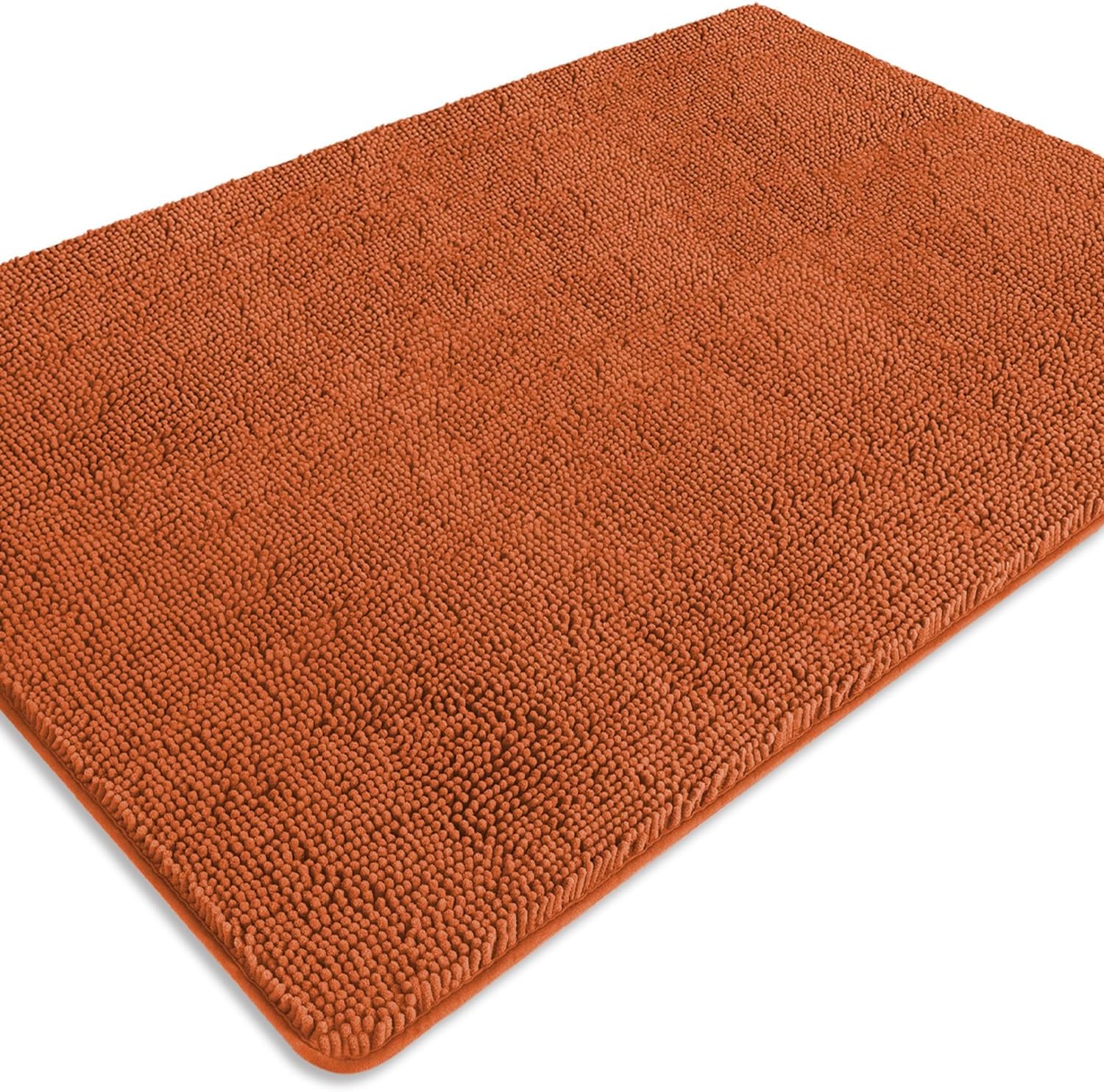 Bathroom Rugs 36 x 60 Inch – Extra Large Bath Mat | Absorbent and Washable Thick Chenille Bath Rugs Non-Slip Runner Rug for Bathroom, Shower, Tub(Gray)