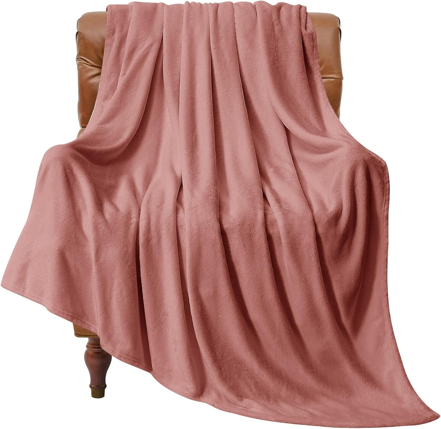 Fleece Blanket Black Throw Blankets for Couch & Bed, Luxury Plush Cozy Fuzzy Blanket 50x60 inches, Super Soft Warm Lightweight Throw Blanket for Travel Camping